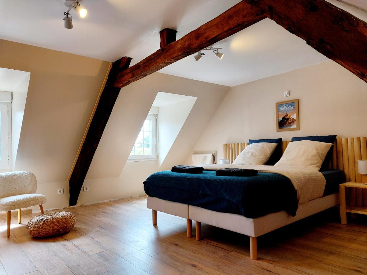 Le Rondot - Maison De Campagne Proche Mont-Saint-Michel 12Km Precey Exteriér fotografie